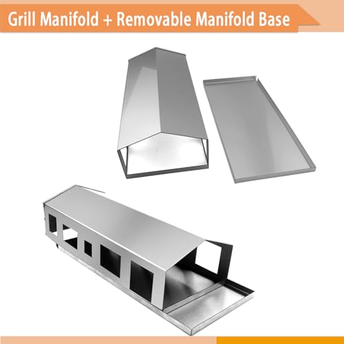 Zemibi 9904200046 Heat Manifold for Masterbuilt Gravity Series 800 Digital by Zemibi - Image 2