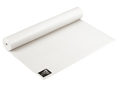 Yogistar Yogamatte Basic Esterilla de Yoga, Unisex, Blanco (Cocos White), 183