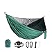 Portable Quick Setup 290 * 140cm Travel Outdoor Camping Hammock Hanging Sleeping Swing Bed with Mosquito Net for Terrace, Outdoor(Color 1)