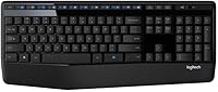 Logitech K345 Wireless Keyboard with Palm Rest - Full-Size, Spill-Resistant, 36-Month Battery, 4.4/5 Stars (41K+ Reviews)