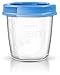 Philips AVENT Breast Milk Storage Cups and Lids, 10 6oz Containers, SCF618/10