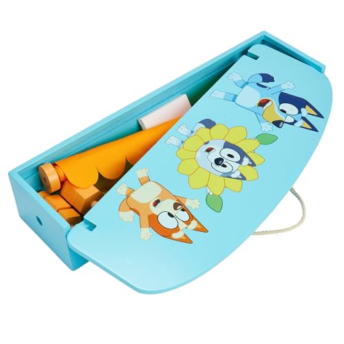 image for Bluey – Puppet Theater – Colorful Wooden Play Set with Theater and