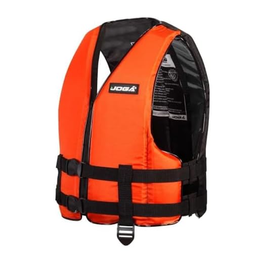 Colete Salva-vidas Wave Laranja - Jogá 70kg