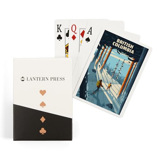 Lantern Press British Columbia Naipes Póker 52 Cartas