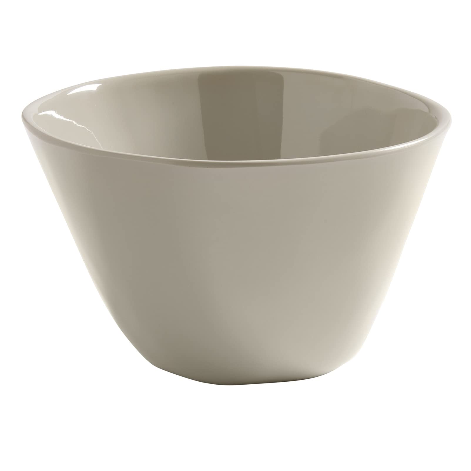 Crave Collection 50 oz. Round Bowl by American Metalcraft – 50 oz, 50.0 ounces, Melamine, Shadow, Model CBL50SH