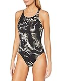Nike Damen Fastback One Piece Schwimm-Slips, schwarz, 30