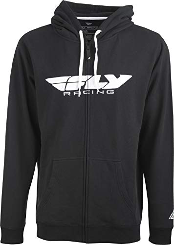 Fly Racing 354-0190M; Corporate Zip Up Hoodie Made