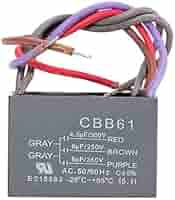 Condensatore Ventilatore Soffitto YOKIVE CBB61 - 4uF 450V AC, Per Motori E Pompe, 2 Fili - Foto 11