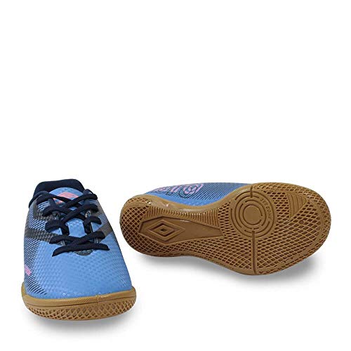 CHUTEIRA UMBRO FUTSAL CARBON II JR AZUL E MARINHO 32