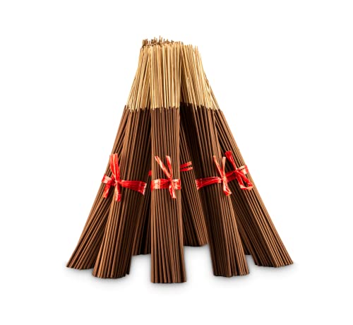 1000 Unscented Incense Sticks 11" Bulk - 100% Natural Joss And Bamboo Punk Blanks - Great For Diy Aromatherapy Incense Making. #TOP5
