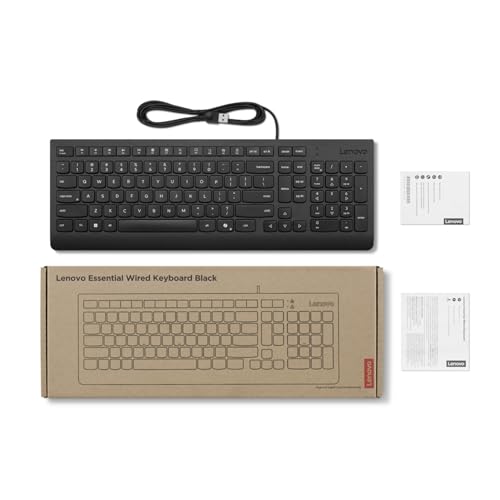 Lenovo LENOVO ESSENT.WIRED KEYBOARD - vue 4