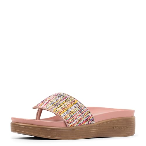 Image of Donald Pliner Women's Fifi Slide Sandals, Women's Summer Sandals, Women's Shoes, Comfortable Open-Toe Casual Flats