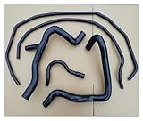 for for Focus MK2 2.5 ST ST225 / XR5 for Turbo 2005 2006 2007 2008 2009 2010 2011 Silicone Coolant Raidator Water Hose Car Air Intake Hose(Black)