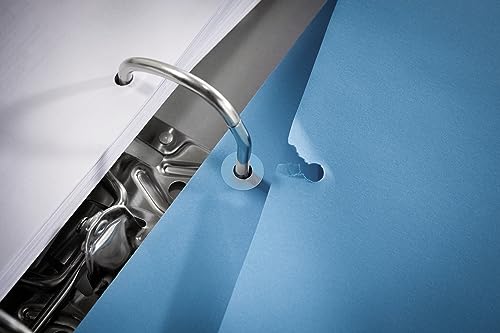 AVERY Zweckform 3510 Lochverstärker selbstklebend 500 Stück (Ø13mm, Lochverstärkungsringe auf Rolle, permanent haftende Ringverstärker, Ringlochverstärker fürs Abheften, reißfeste Folie) transparent