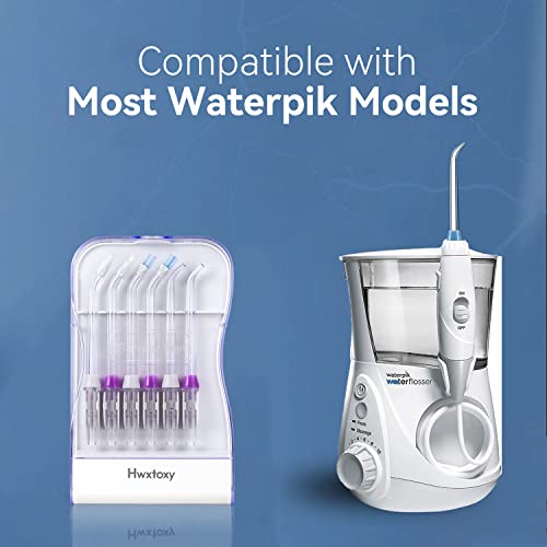 Puntas de repuesto para irrigador dental Waterpik y AquaFlosser con estuche organizador 3