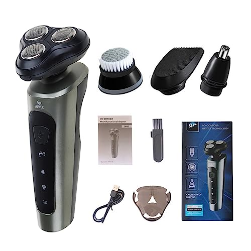 Máquina de afeitar recargable para hombres, barba, tamaño de bolsillo, recortadora