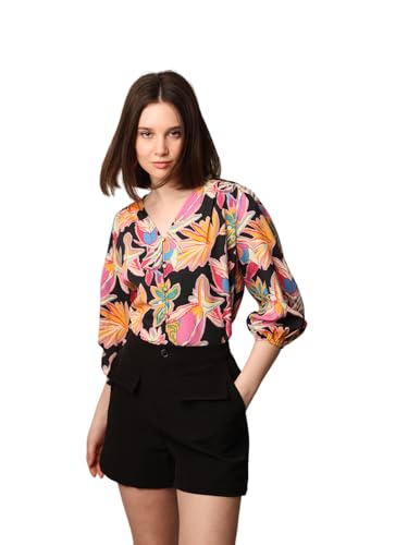 Image of ONLY Women's Polyester Regular T-Shirt