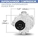Upgraded of Supercharger AMR500 Mini Roots Compressor Blower Booster Kompressor Turbine Mechanical Turbocharger Remanufactured Kits Compatible Universal 2.0 and Below Molds (Renewed)