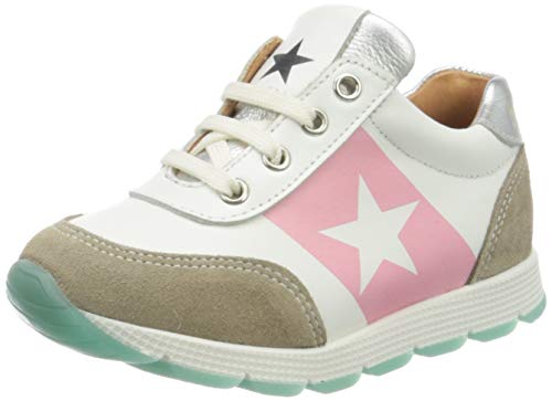 Bisgaard Vitus, Zapatillas para Niñas, Plateado (White/Silver 2304), 33 EU