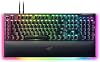 Teclado mecánico gamer Razer BlackWidow V4 Pro, interruptores verdes táctiles | Interruptores verdes táctiles y clic, keycaps ABS de doble inyección, dial de comandos, 8 teclas macro dedicadas, Chroma RGB 2