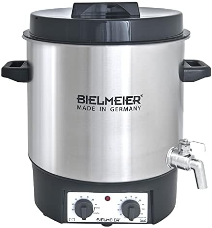BIELMEIER Einkochautomat 29 Liter Made In Germany – Ideal Zum Einwecken, Glühwein Kochen & Warmhalten
