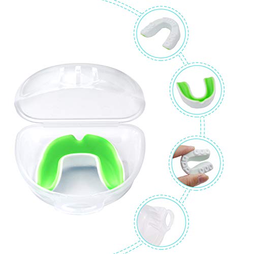 5 Pack Kids Youth Mouth Guard For Sports, Menoly Boys Girls Mouthguard For Football Basketball Boxing Mma Hockey Taekwondo Karate Wrestling (Suitable For Under 8 Year Old) #TOP2