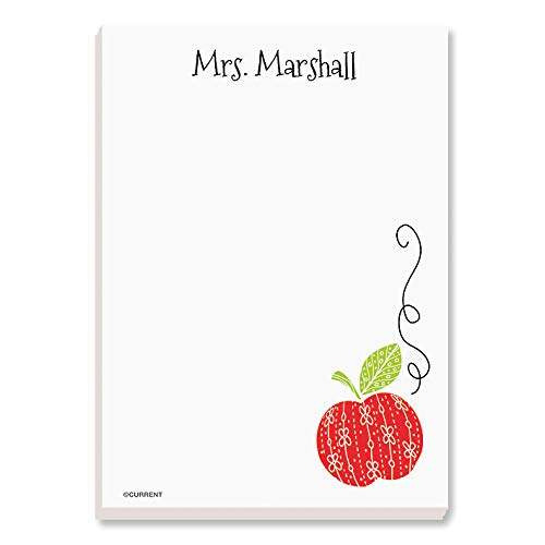 image for Current Teacher Personalized Notepad Set – Set of 4 100-Sheet Pads, 