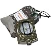AOFAR Military Compass,AF-4580 Lensatic Sighting, Waterproof and Shakeproof with Map Measurer Distance Calculator, Pouch for Camping, Hiking