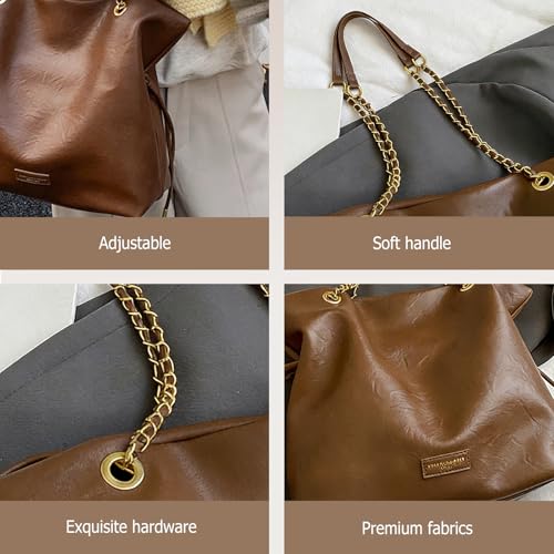 Bolso de mano con cordón CORIOS para mujer de cuero PU miniatura 4