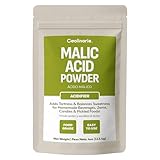Coolinario Malic Acid Powder (4 Oz) Sour Powder | Food Grade Flavor Enhancer for Beverages, Jams, Candy & Pickled Foods | Adds Tartness & Balances Sweetness | Ideal for Cider, Wine & Fruit Recipes