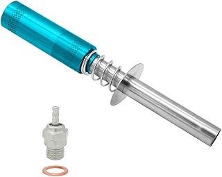 OGUNKE RC Igniter & Hot Glow Plug N3 No.3 Spark Nitro Engine Parts Replace for Traxxas Kyosho HSP HPI Redcat 1/8 1/10 RC Car Truck Buggy