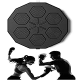 ☢☢ Allenatore elettronico di boxe divertente: realizzato in pelle PU e poliuretano di alta qualità, dotato di una configurazione di assorbimento degli urti a tre strati, goditi il sollievo dalla pressione, questa macchina è costruita per durare.
