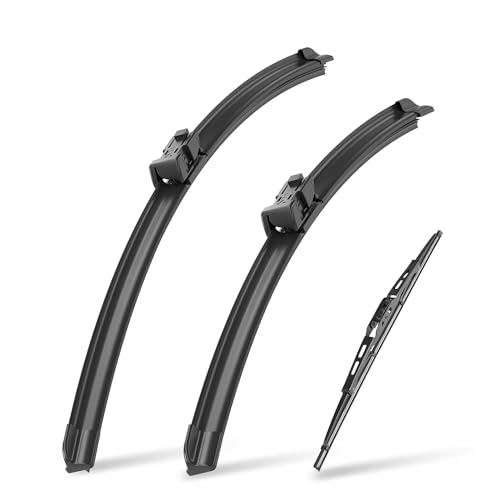 Image of Raidbee Windshield Wiper Blades Replacement for Lexus RX350 2016-2022 /RX450h 2016-2022 All-Season OEM Quality 3 Pack 26 inch+20 inch+16 inch