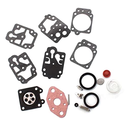 HURI Kit de réparation pour carburateur - Membrane - Pour débroussailleuse Rotfuchs Tarus Timbertech BC52, BC520
