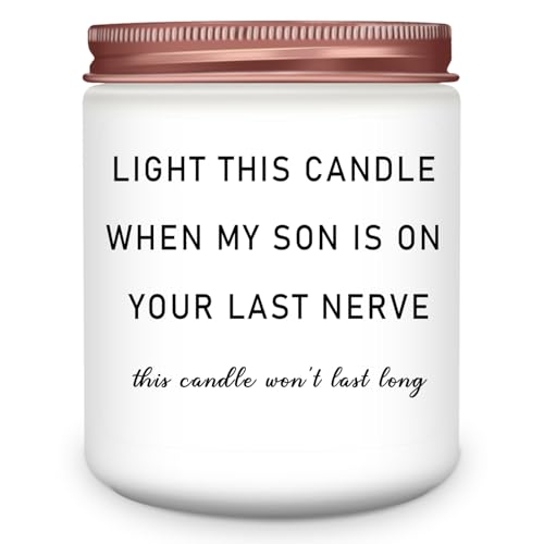 Homsolver Daughter in Law Candle Gifts, Mothers Birthday Anniversary Wedding Day Gifts for...