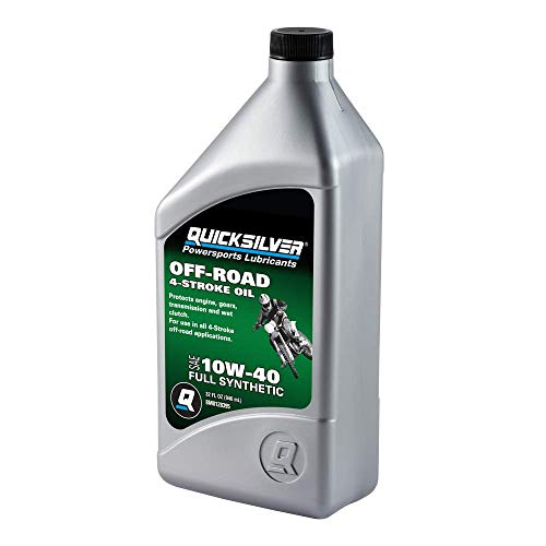 Quicksilver Aceite para Motor Sintético 10W-40 1 Quart miniatura 3