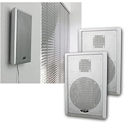 Dynavox WS-502 Flatpanel Enceintes plates 40 Watts Paire Argent (Import Allemagne) - Les Beatles, Paul McCartney, John Lennon, RIngo Starr, George Harrison Dynavox WS-502 Flatpanel Enceintes plates 40 Watts Paire Argent (Import Allemagne) – Image 5