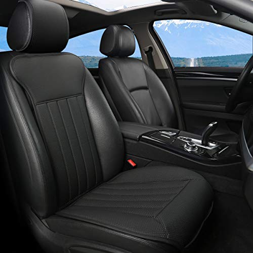 BLACK PANTHER Cojin Asiento Coche, Lujo Fundas para Asientos de Coche,Cuatro Estaciones Universal Antideslizante Protector Asiento Delanterocon...