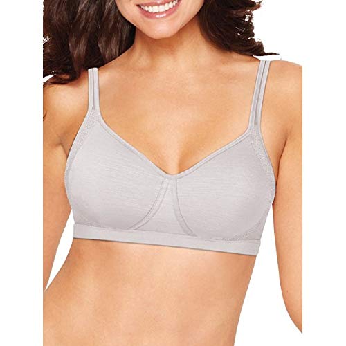 Image of Hanes Women's X-Temp Wireless Bra, Cooling Mesh T-Shirt Bra, ComfortFlex Fit Wirefree Bra