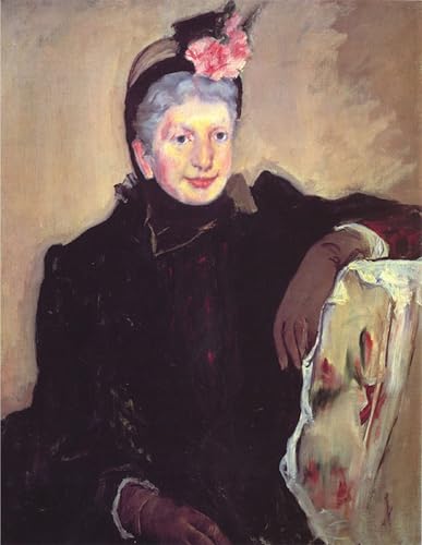 Portrait d'une dame âgée Mary Cassatt peinture émouvante pour votre foyer