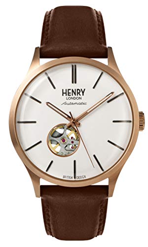 Imagen de Henry London Reloj Analógico para Hombre de Cuarzo con Correa en Cuero 5018479085966
