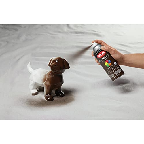 Image of Krylon K05596007 COLORmaxx Spray Paint and Primer for Indoor /Outdoor Use, Matte Coffee Bean