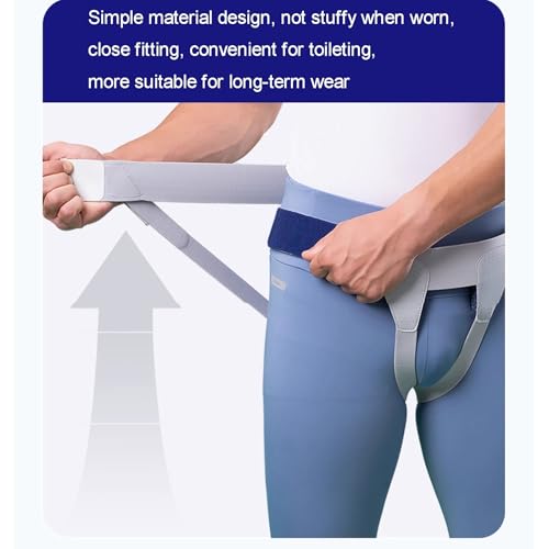 Cinturón para Hernia Inguinal Hombre, Ajustable, Pequeño miniatura 4