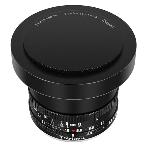 TTARTISAN 7.5mm F2.0 APS-C Grande abertura com ângulo de visão de 180 ° Lente olho de peixe para Can