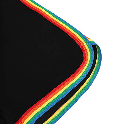 Hde Womens Rainbow Striped Retro Fashion Dolphin Running Workout Shorts 2X #TOP5