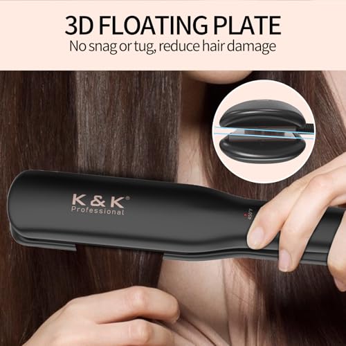 Plancha de Pelo Cerámica K&K 1.25 Pulgadas miniatura 2