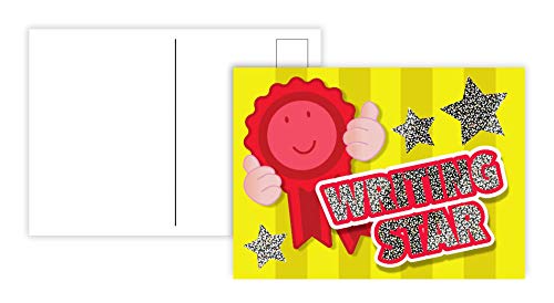 Writing Star Sparkling Praise Postcards, 148 x 105mm - Image 2