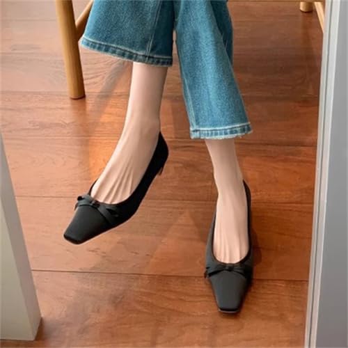 Women's Slip on Ballet Flat Dressy Comfortable Square Toe Flats Dressy Casual Slip-on Work Daily Soft Shoes3