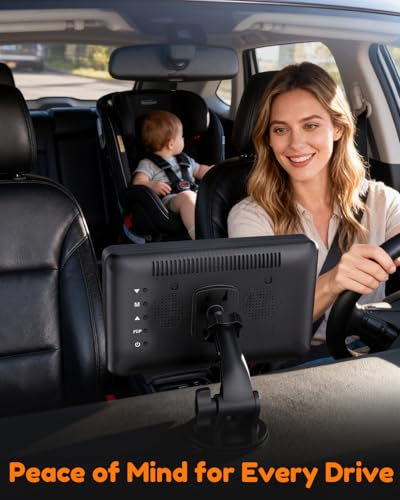 Yakry 7.2-Inch Baby Car Camera