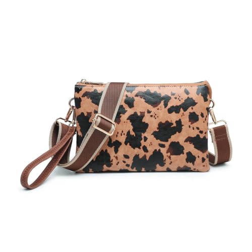 Image of JEN & CO. Izzy Crossbody Bag, Wristlet Clutch Shoulder Purse for Women
